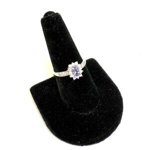 😍"Put a Ring On IT Event" Tanzanite Moissanite Sunburst Ring